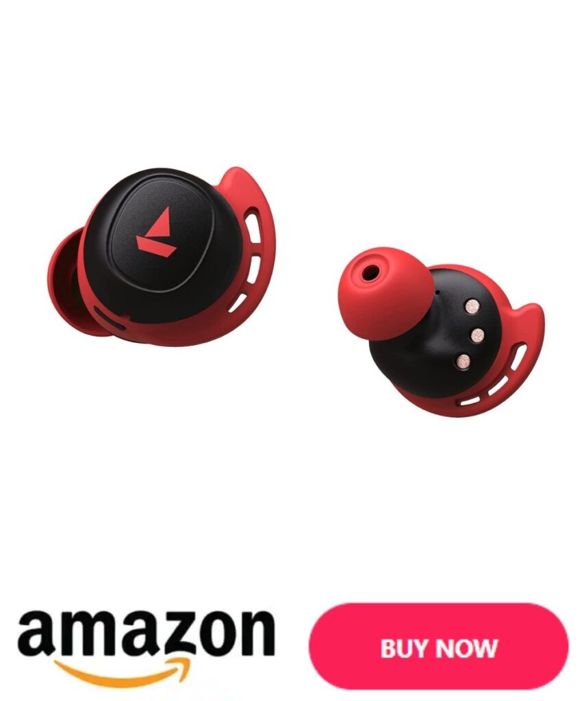 boAt Airdopes 441 TWS Ear-Buds-Raging Red