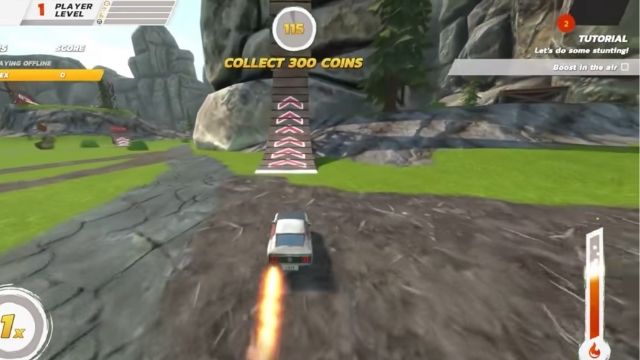Crash Drive 3 is a stunt based high graphics offline racing game for android