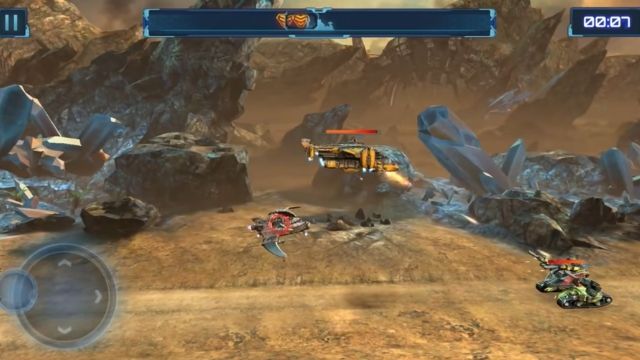 Robot Destroyer robot fighting science fiction high graphics game for android
