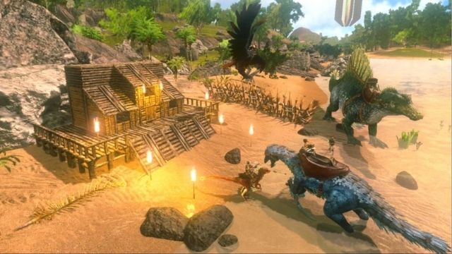ARK: Survival Evolved is a high graphics survival video game for android