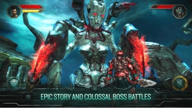 Snap of Godfire: Rise of Prometheus video game for android