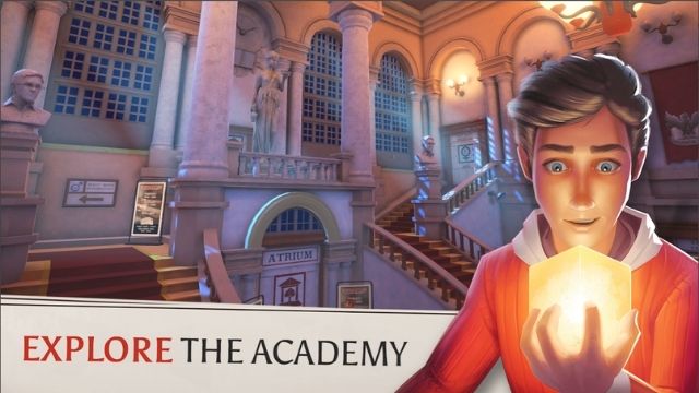 The Academy: The First Riddle is a high graphics open world environment video game for android