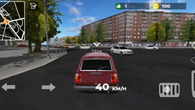 Big City Wheels is an offline video game for android inspired by Siberian or Russian location