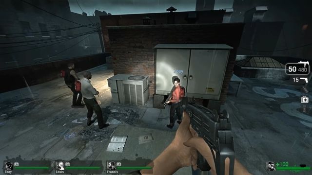Left 4 Dead is a best multiplayer zombie shooter game under 1GB size for low and pc