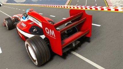 The "Formula Car Racing Stunts" is an offline car stunt game in which only "Formula One Cars" are used.