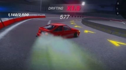 Hashiriya Drifter is one of the best drifting game to play with friends because it is a multiplayer game for android.