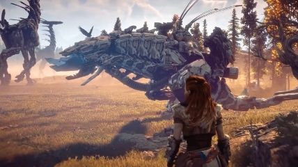 Horizon Zero Dawn is machines based game in which main protagonist have to fight against machine animals.