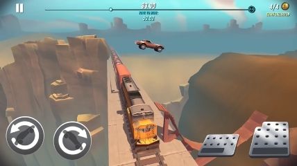 Stunt Car Extreme is an offline stunt game for android with unique racing tracks.