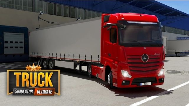 Poster of Truck Simulator video game.