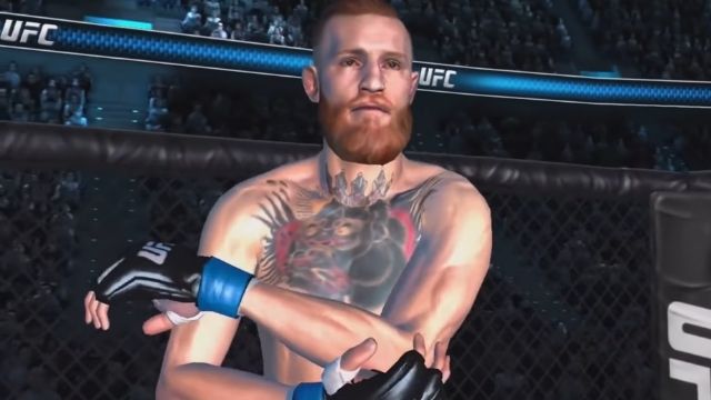 Fighting game EA Sports UFC has real character of UFC.