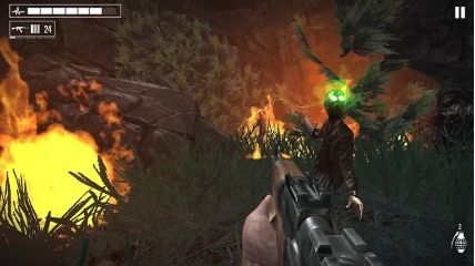 Burning dead is a first person shooter game for android