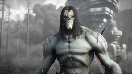A horror anime character from Darksiders 2 video game which is obsessed with doom and gloom.