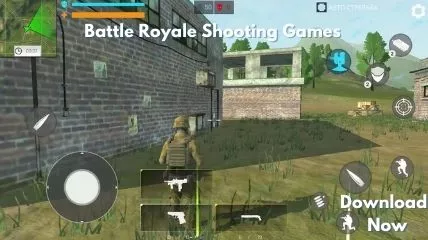 Battle Royale Shooting Games - a game like free fire