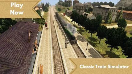Classic Train Simulator is a simulation game