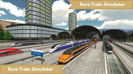 Euro Train Simulator is a best simulation game