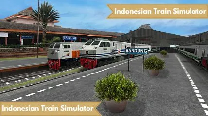 Indonesian Train Simulator is a simulation for train lovers