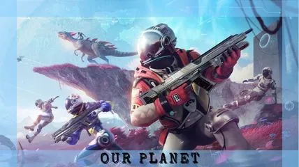 poster of a ultra high graphics android game Our Planet