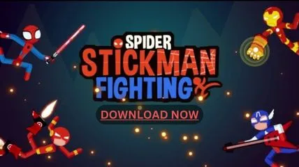poster from Spider Stickman Supreme android game