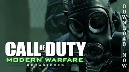 A soldier with mask in Call of Duty Modern Warfare Remaster pc game