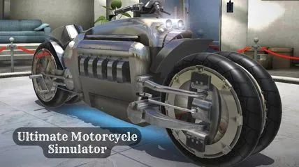 Futuristic bike in Ultimate Motorcycle Simulator bike racing game for android