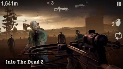 zombie attack in Into The Dead 2 mobile game