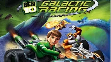 Ben 10 Galactic Racing game poster