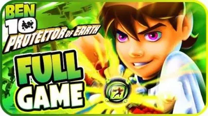 Ben 10 Protector of The Earth game in which teenager ben is angry