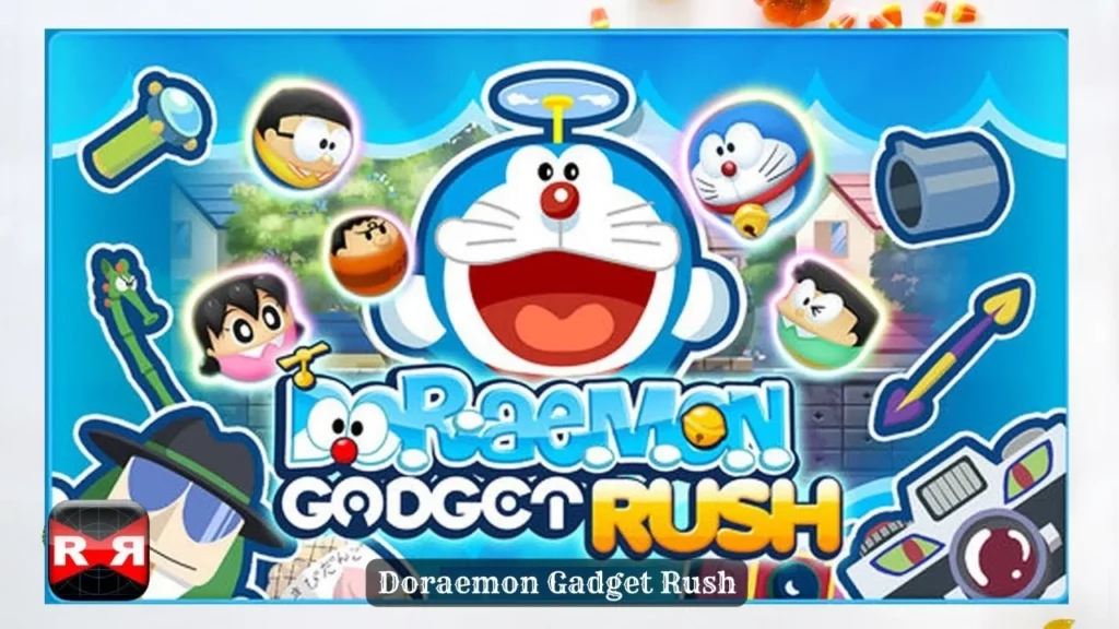 Doraemon Gadget Rush starting screen.