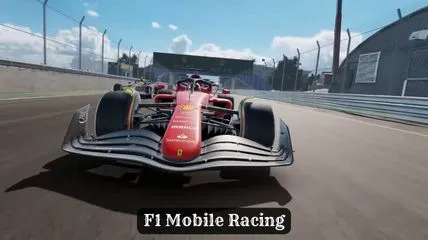f1 racing track on F1 Mobile Racing game.