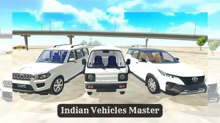 Omni, scorpio and another car of TATA in Indian Vehicles Master game.