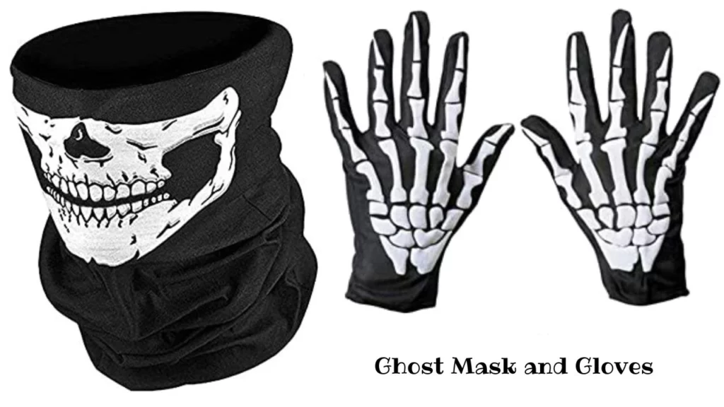 Ghost Mask and Gloves