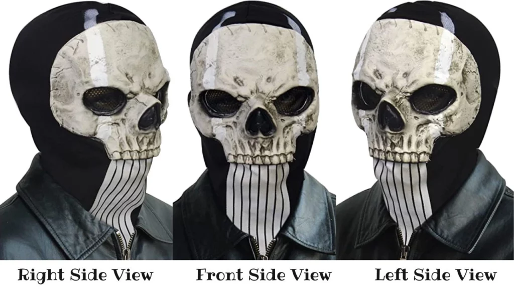 Simon Riley Ghost Mask Style 2 All Side View