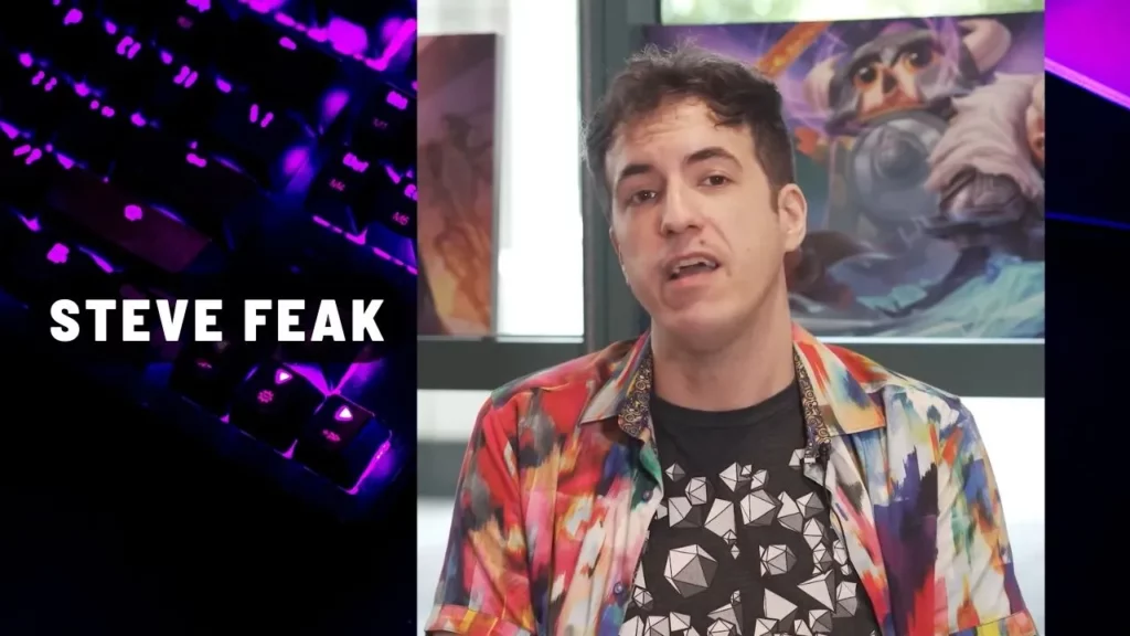 Steve Feak is the person behind League of Legends.