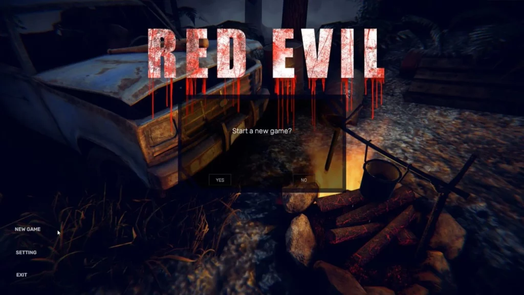 Red Evil low mb pc game.