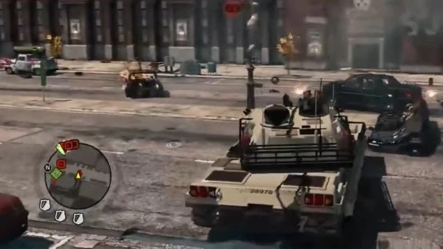 Tank in Saints Row The Third video game.