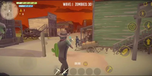 Red West Royale game's in game screenshot.