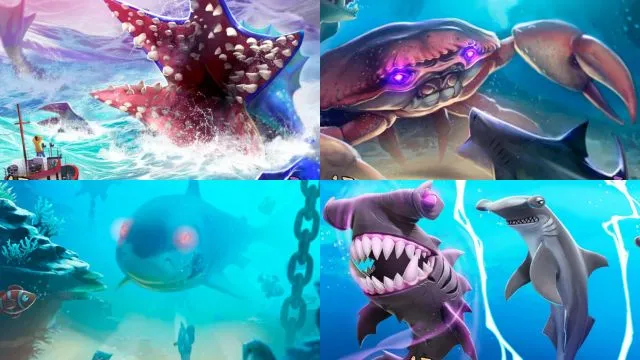 Hungry Shark Evolution game in which best offline survival games for Android under 200MB in which dangerous sea creatures are present in the game.